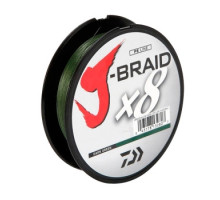 Шнур Daiwa J-Braid X8 300m Dark Green 36kg 0.35mm #6.0