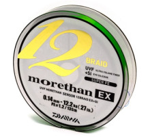 Шнур Daiwa Morethan 12BEX+Si 135m LG 12.2kg 0.14mm #1.2