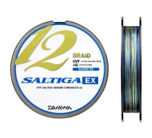Шнур Daiwa Saltiga 12 Braid EX+SI Multicolor 300m 53.40kg 0.45mm #8.0
