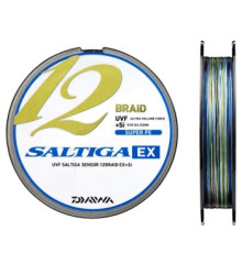 Шнур Daiwa Saltiga 12 Braid EX+SI Multicolor 300m 53.40kg 0.45mm #8.0