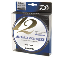 Cord Daiwa Saltiga 12 Braid EX+SI Multicolor 600m 45.3kg 0.35mm #6.0