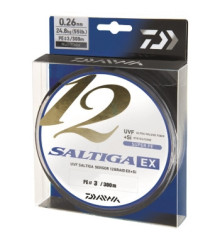 Шнур Daiwa Saltiga 12 Braid EX+SI Multicolor 600m 45.3kg 0.35mm #6.0