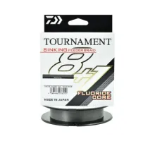 Шнур Daiwa Tournament Sinking Feeder Braid 8+1 135m Steel Grey 9.4kg 0.12mm