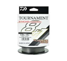 Шнур Daiwa Tournament Sinking Feeder Braid 8+1 135m Steel Grey 6.4kg 0.08mm
