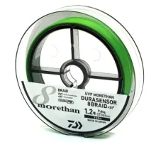 Шнур Daiwa UVF Morethan Dura Sensor X8+SI2 150m LG 9.6kg 0.185mm #1.2