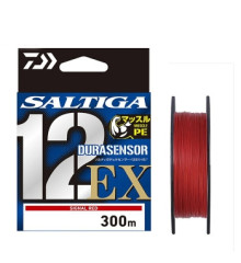 Шнур Daiwa UVF PE Saltiga Dura Sensor 12EX + Si3 300m Signal Red 53kg #8