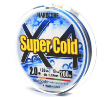 Cord Duel Hardcore Super Cold X4 200m 13.0kg 5Color #2.0