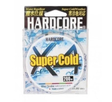 Шнур Duel Hardcore Super Cold X4 200m 6.4kg 5Color #0.8