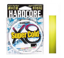 Cord Duel Hardcore Super Cold X8 150m Hi-Vis Yellow 7.0kg 0.15mm #0.8