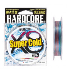 Шнур Duel Hardcore Super Cold X8 200m 12.0kg 5Color #1.