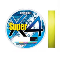 Шнур Duel Hardcore Super X4 150m Hi-Vis Yellow 9.0kg 0.19mm #1.2