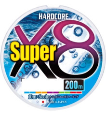 Шнур Duel Hardcore Super X8 200m 0.21mm 13.5kg 5Color #1.5
