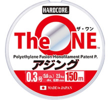 Шнур Duel Hardcore The One 150m 2.52kg 0.09mm #0.3