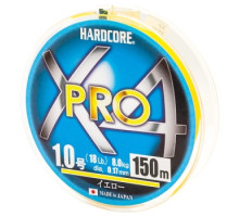 Шнур Duel Hardcore X4 PRO 150m 0.17mm 8.0kg #1.0