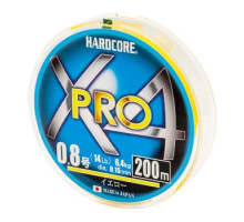 Шнур Duel Hardcore X4 PRO 200m 0.15mm 6.4kg #0.8