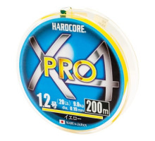 Шнур Duel Hardcore X4 PRO 200m 0.19mm 9.0kg #1.2
