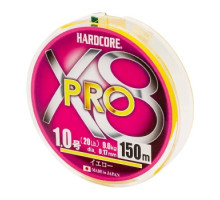 Шнур Duel Hardcore X8 PRO 150m 0.17mm 9.0kg #1.0
