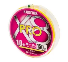 Cord Duel Hardcore X8 PRO 150m 0.17mm 9.0kg #1.0