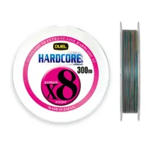 Шнур Duel Hardcore X8 300m 5Color Yellow Marking 20kg 0.27mm #2.5
