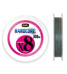 Шнур Duel Hardcore X8 300m 5Color Yellow Marking 20kg 0.27mm #2.5