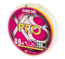 Шнур Duel Hardcore X8 PRO 200m 0.15mm 7.0kg #0.8