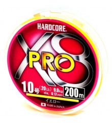 Шнур Duel Hardcore X8 PRO 200m 0.17mm 9.0kg #1.0