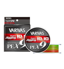 Cord Varivas Avani Jigging Max Power X9 10*10 Multicolor 200m 8.1kg 0.148mm #0.8
