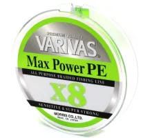 Шнур Varivas MAX Power PE X8 Lime Green 150m # 2