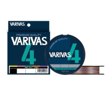 Шнур Varivas PE Line X4 Multicolor 200m 13.59kg 0.235mm #2.0