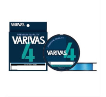 Шнур Varivas PE Line X4 Water Blue 200m 9.51kg 0.185mm #1.2
