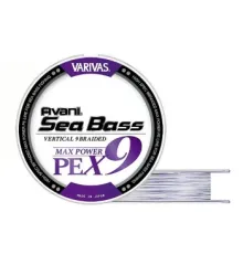 Шнур Varivas SeaBass Max Power X9 150m 14.8kg 0.205mm #1.5