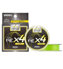 Шнур Varivas Super Trout Area PE X4 Neo Yellow 75m 2.92kg 0.074mm #0.2 