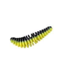 Силикон Berkley PowerBait Power Pupa 35mm 10pcs #Black/Snsne Ylw
