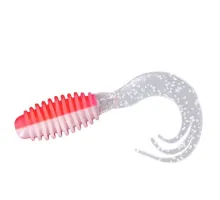Silicone Big Bite Baits Ring Triple Tip Grub 2