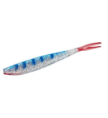 Silicone Big Bite Baits Slim Minnow Painted 4