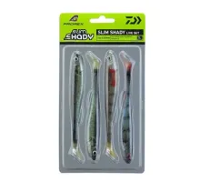 Silicone Daiwa Prorex Real Slim Shady 135mm 13.5g 4pcs #Live Set