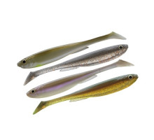 Силікон Daiwa Prorex Slim Shady Nature Set 105mm 8.0g 4pcs #Color Mix 1