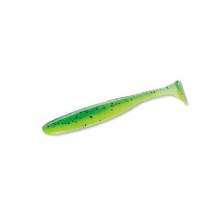 Силікон Daiwa Tournament D`Fin 75mm 10pc #UV Chartreuse Tiger