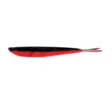 Silicone Lunker City Fin-S Fish 10 / BG 4 '' # 20 RED SHAD