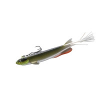 Silicone equipped with Daiwa Prorex V-Marley Pelagic Shad 210mm 80g #Real Mud Roach