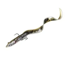 Силікон Savage Gear 4D Real Eel 300mm 80.0g Olive/Pearl PHP (поштучно)