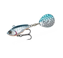 Тейл-спінер Savage Gear Fat Tail Spin 65mm 16.0g Blue Silver