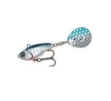 Тейл-спиннер Savage Gear Fat Tail Spin 80mm 24.0g Blue Silver