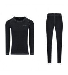 Women's thermal underwear Viverra Soft Warm Black XS