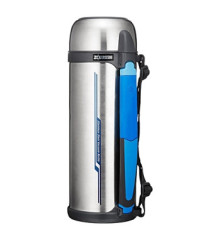 Термос ZOJIRUSHI SF-CС20XA 2l (складна ручка+ремінець) Сталевий