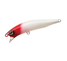 Wobbler Daiwa Morethan Crosswake 75F-SSR 75mm 8g #Pearl Red Head