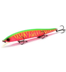 Воблер Jackall RV-Minnow 110SP 110mm 16.3g Dragon Fruit Mat Tiger