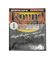 Застежка Decoy Round Snap 1, 22lb, 13 шт