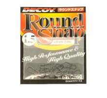 Застібка Decoy SN-1 Round Snap #1.5 24lb (13 шт/уп)