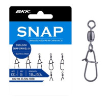 Застібка з вертлюгом BKK Duolock Snap Swivel-51 #1